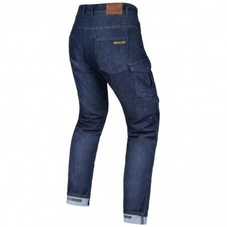 Spodnie Broger Ohio Jeans tapered fit washed navy