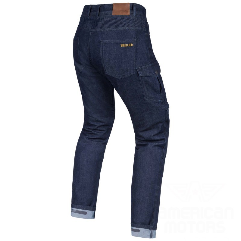 Spodnie Broger Ohio Jeans tapered fir raw navy