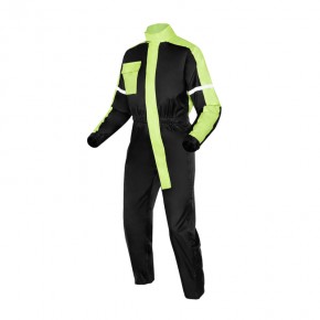 KOMBINEZON PRZECIWDESZCZOWY OZONE BLACK/FLUO YELLOW