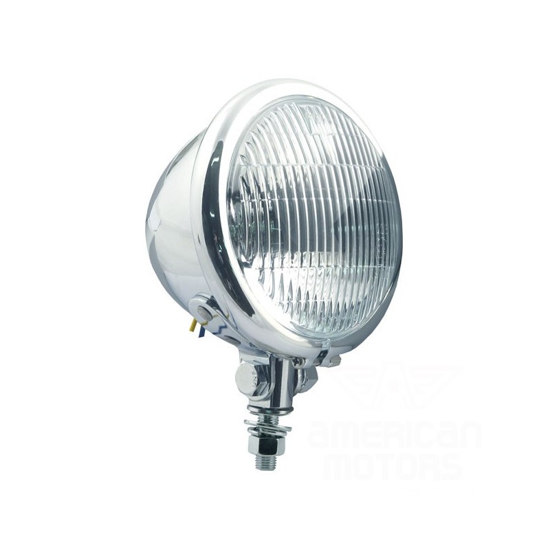 LAMPA PRZEDNIA SPOTLAMP BATES STYLE 4.5" CHROMOWANA