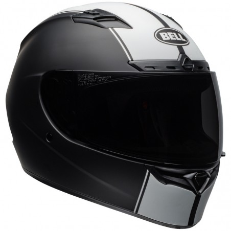 KASK BELL QUALIFIER DLX MIPS RALLY MATTE BLACK/WHITE