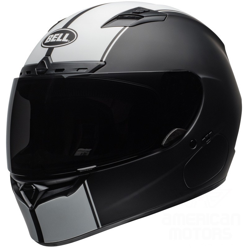 KASK BELL QUALIFIER DLX MIPS RALLY MATTE BLACK/WHITE