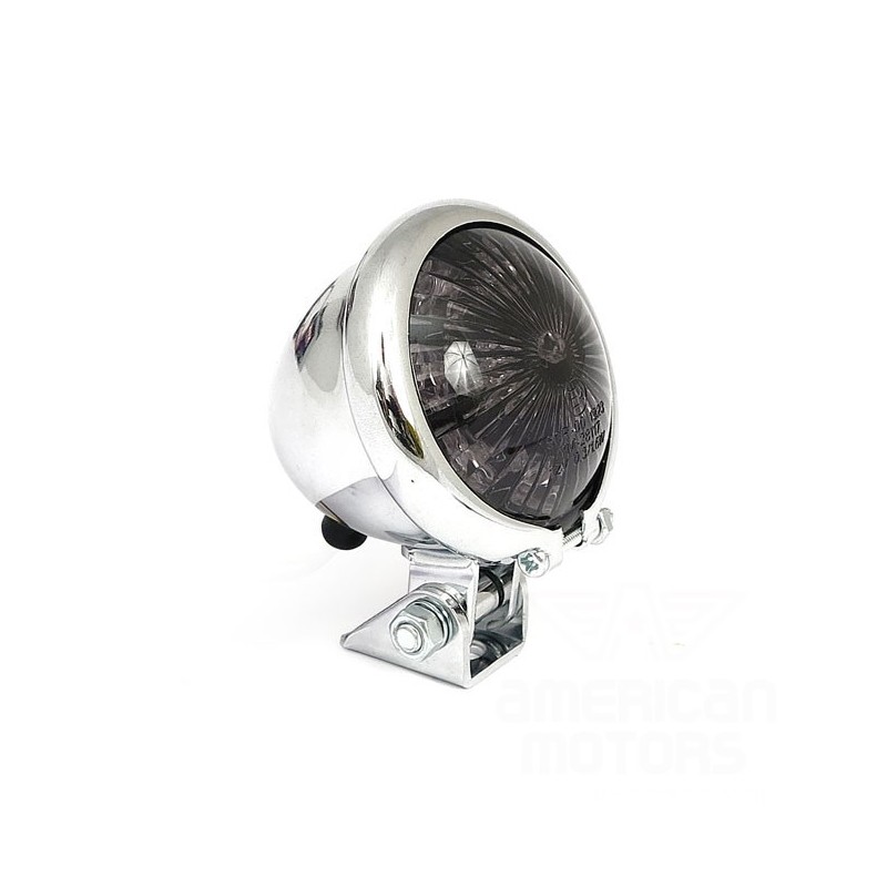 LAMPA TYLNA LED BATES STYLE CHROMOWANA