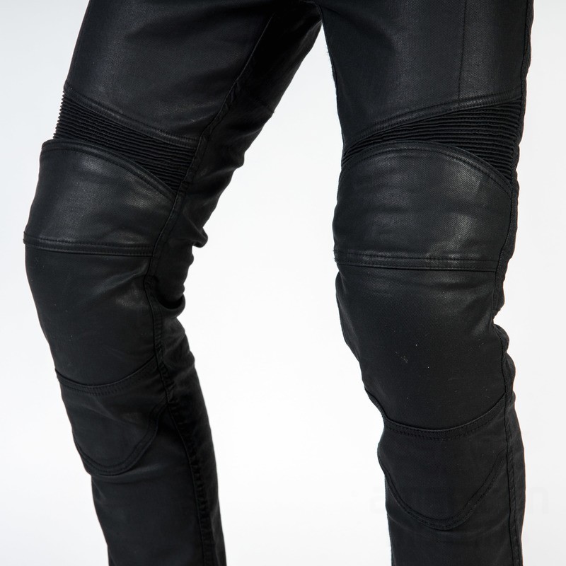 SPODNIE JEANS OZONE RUSTY WAXED BLACK