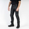 SPODNIE JEANS OZONE RUSTY WAXED BLACK