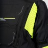 KURTKA TEKSTYLNA OZONE SAHARA BLACK/FLUO YELLOW