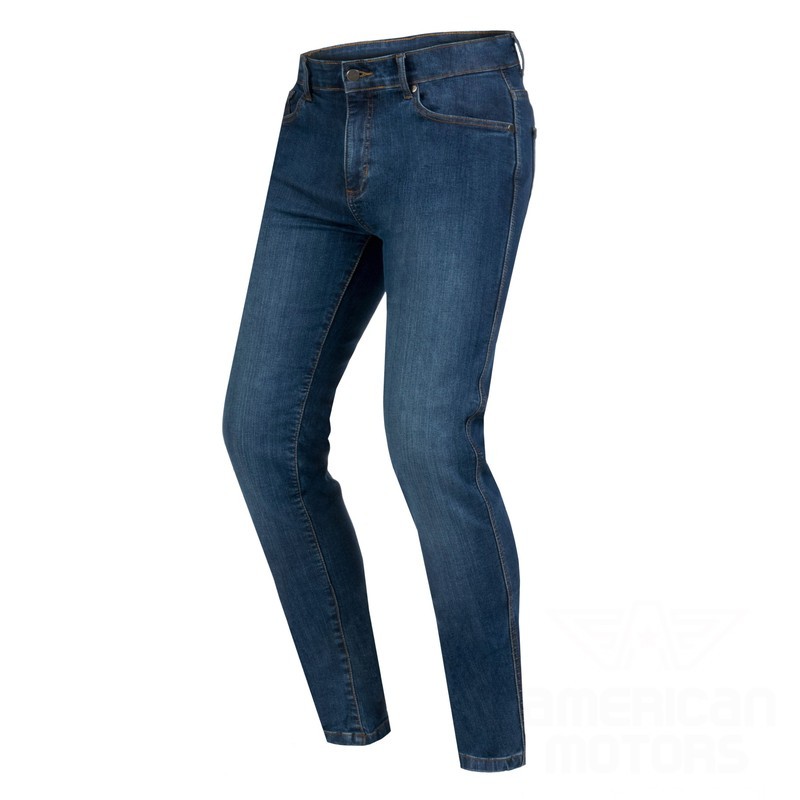 SPODNIE JEANS OZONE STRIKER REGULAR WASHED BLUE