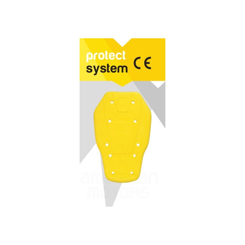 OCHRANIACZ PLECÓW PRO-TEC SW-253-A YELLOW S (380MM)