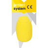 OCHRANIACZ BARKÓW PRO-TEC SW-263 YELLOW OS (2 SZTUKI)