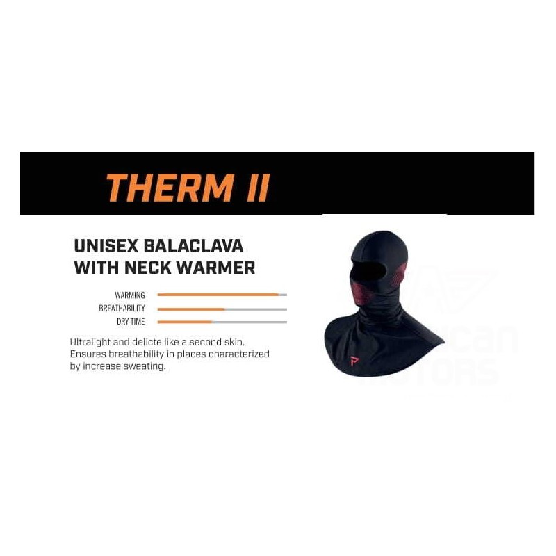 KOMINIARKA TERMOAKTYWNA REBELHORN THERM II BLACK/RED