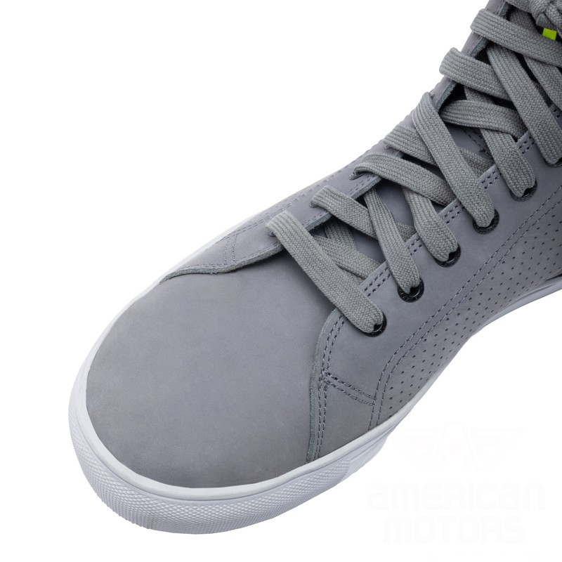 BUTY SKÓRZANE REBELHORN TRAMP II GREY/FLUO YELLOW