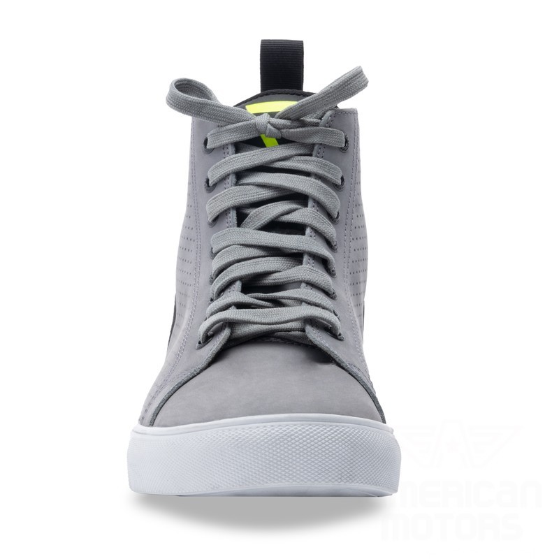 BUTY SKÓRZANE REBELHORN TRAMP II GREY/FLUO YELLOW