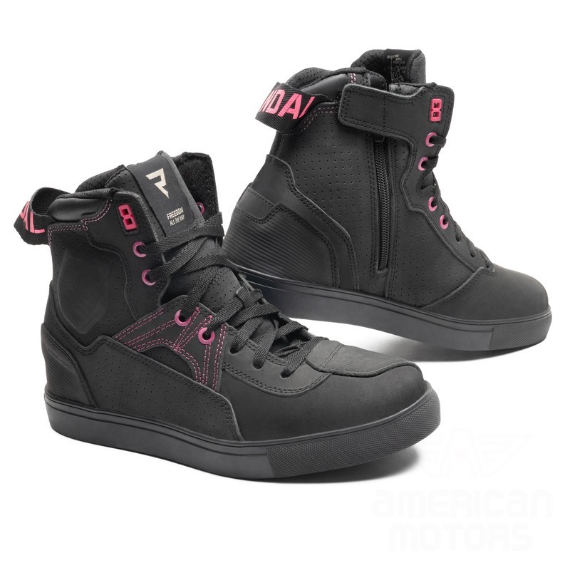 Buty skórzane Rebelhorn Vandal black & pink