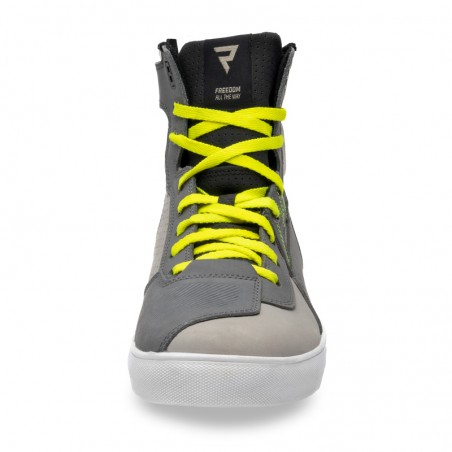 Buty skórzane Rebelhorn Vandal Mysterious grey & fluo yellow