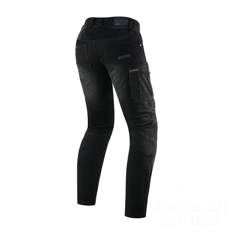 SPODNIE JEANS REBELHORN VANDAL DENIM BLACK