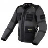 KURTKA TEKSTYLNA REBELHORN BRUTALE DARK GREY/BLACK/FLO YELLOW