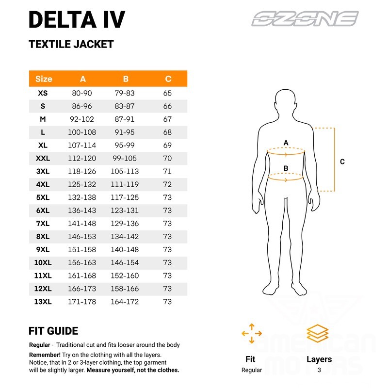 KURTKA TEKSTYLNA OZONE DELTA IV BLACK