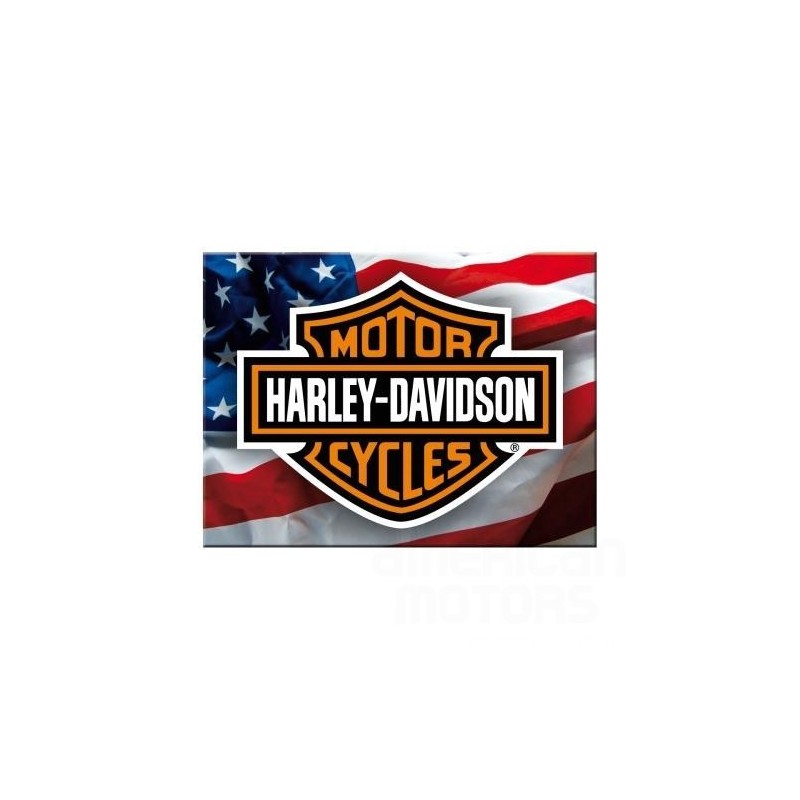 Magnes Harley-Davidson USA Logo