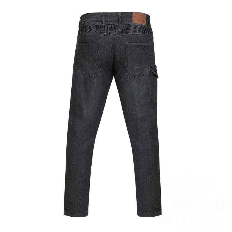 Spodnie Broger Ohio tapered fit washed black