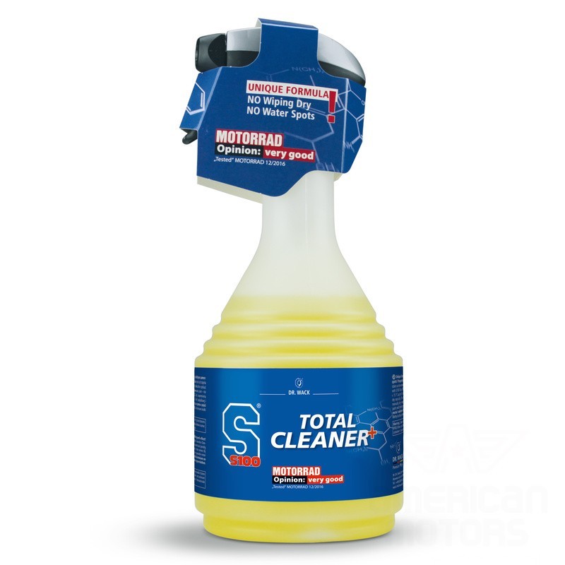 ŚRODEK DO CZYSZCZENIA MOTOCYKLA S100 TOTAL CLEANER PLUS 750ML