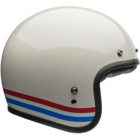 KASK BELL CUSTOM 500 STRIPES PRL PEARL WHITE