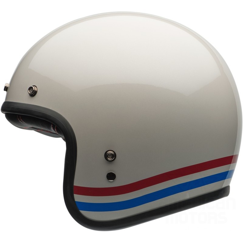 KASK BELL CUSTOM 500 STRIPES PRL PEARL WHITE