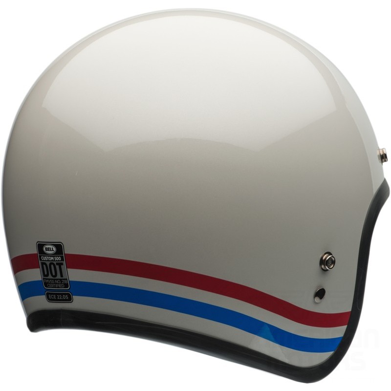 KASK BELL CUSTOM 500 STRIPES PRL PEARL WHITE