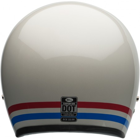 KASK BELL CUSTOM 500 STRIPES PRL PEARL WHITE