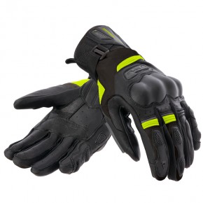 RĘKAWICE SKÓRZANE REBELHORN RANGE BLACK/ANTHRACITE/FLUO YELLOW