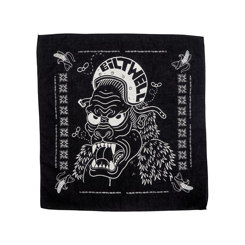 BANDANA BILTWELL APE CHUSTA CZARNA/BIAŁA