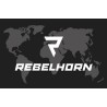 ODZNAKA NA RZEP REBELHORN MAPA BLACK 50X80MM