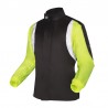 KURTKA PRZECIWDESZCZOWA OZONE MARIN BLACK/FLUO YELLOW