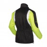 KURTKA PRZECIWDESZCZOWA OZONE MARIN BLACK/FLUO YELLOW