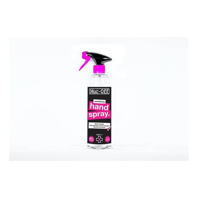 Muc-Off 20234 antybakteryjny, odkażający spray do rąk 750 ml