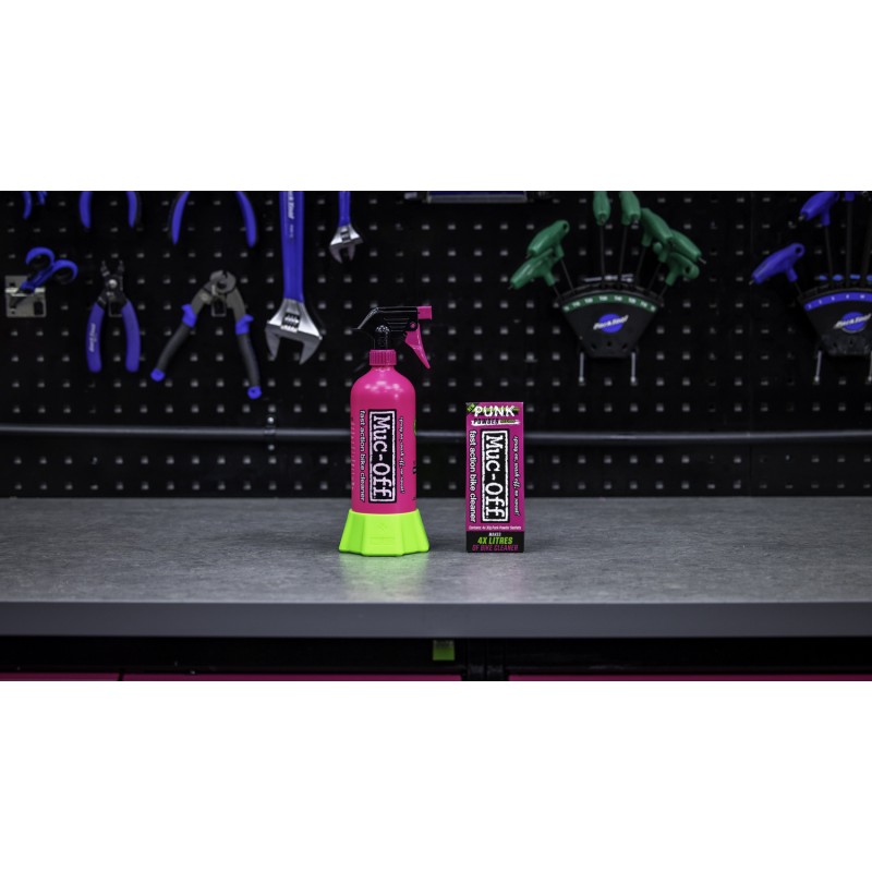 Zestaw Bottle For Life i Punk Powder Muc-Off butelka i 4 saszetki