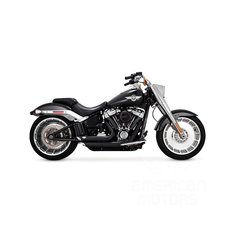 WYDECHY VANCE&HINES 2.5" SHORTSHOTS STAGGERED CZARNE