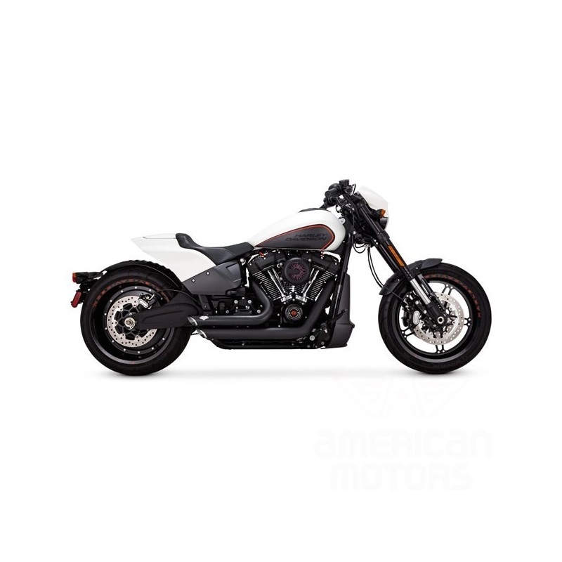 WYDECHY VANCE&HINES 2.5" SHORTSHOTS STAGGERED CZARNE