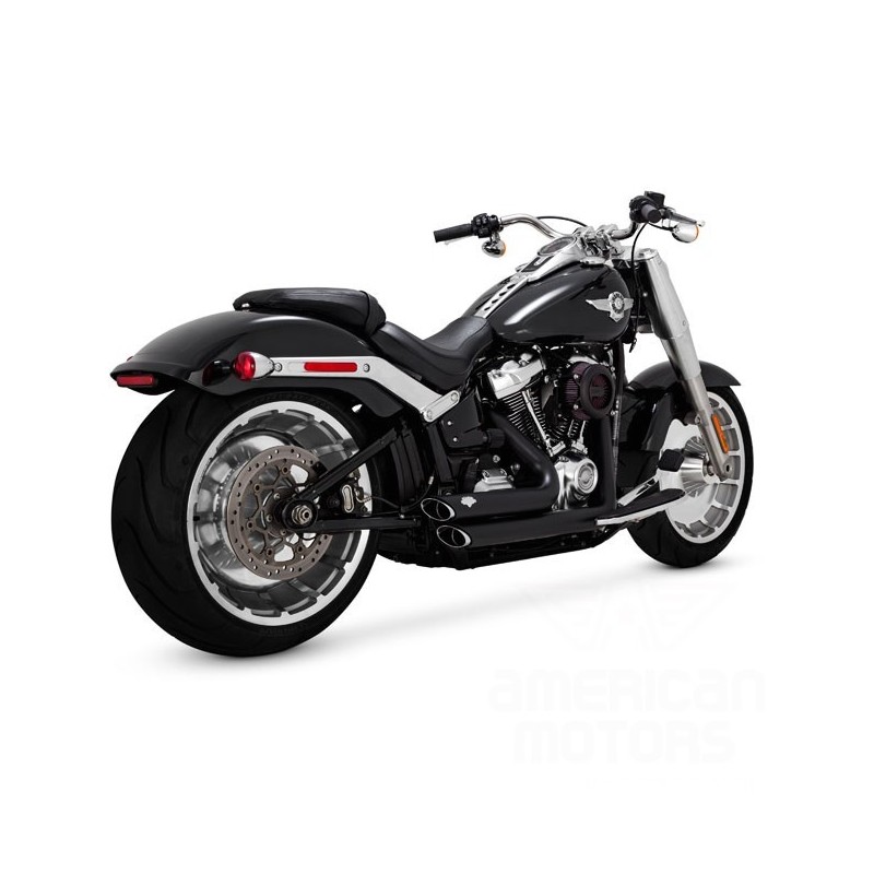 WYDECHY VANCE&HINES 2.5" SHORTSHOTS STAGGERED CZARNE