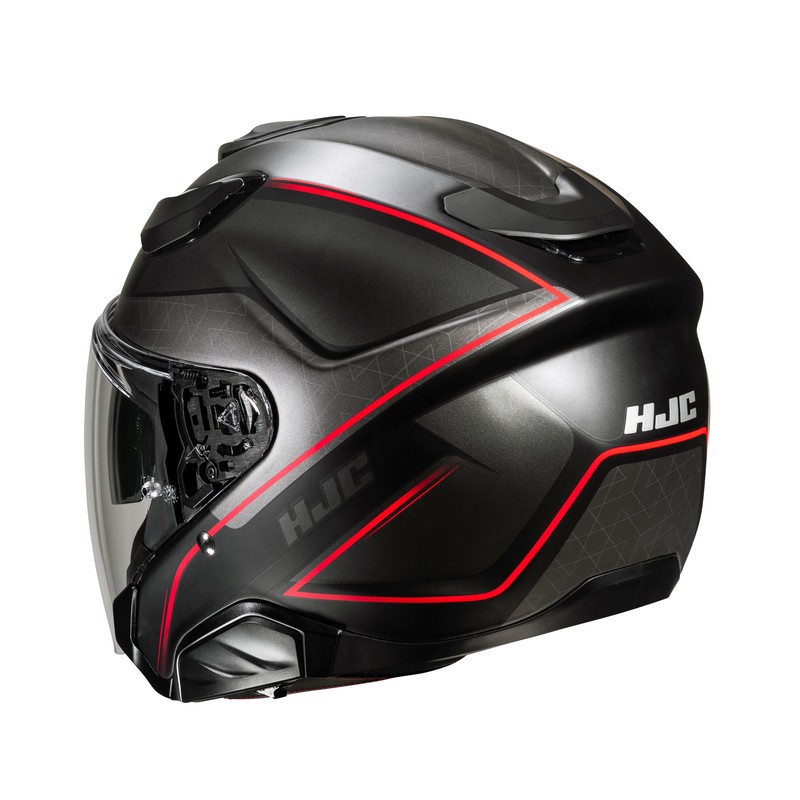 KASK HJC F31 LUDI BLACK/RED