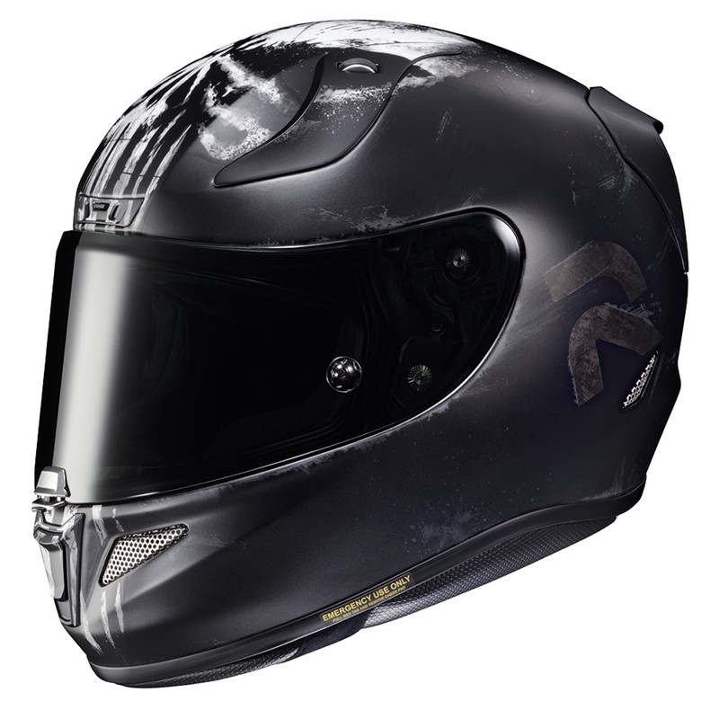 KASK HJC R-PHA-11 PUNISHER MARVEL BLACK S