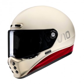 KASK HJC V10 TAMI WHITE/RED