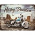 Blacha 30x40cm Harley-Davidson Route