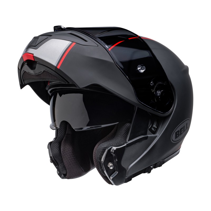 KASK BELL SRT MODULAR HARTLUCK JAMO MATTE/GLOSS BLACK/RED