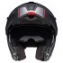 KASK BELL SRT MODULAR HARTLUCK JAMO MATTE/GLOSS BLACK/RED