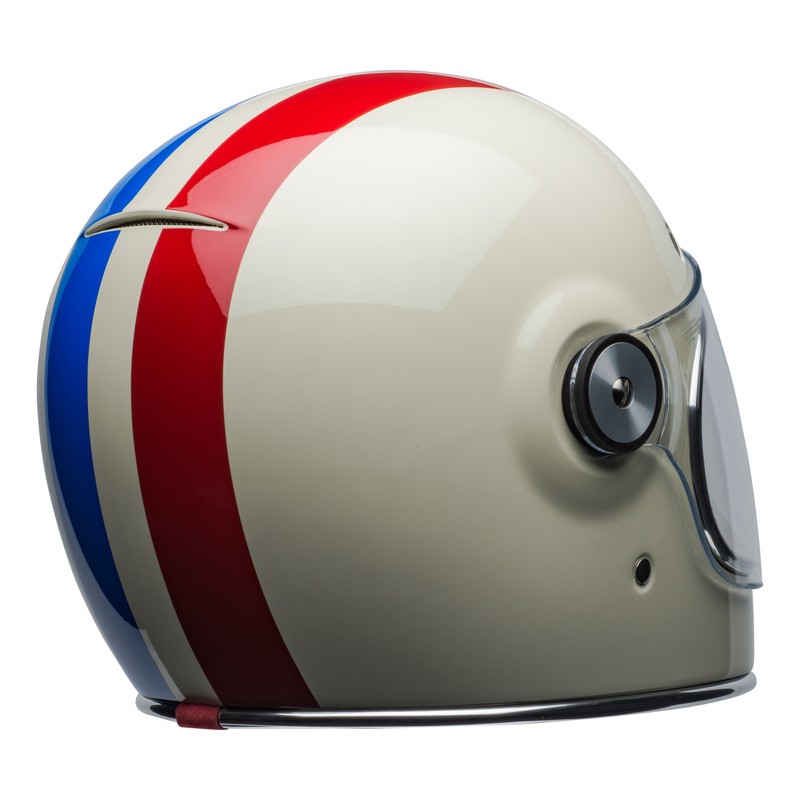 KASK BELL BULLITT COMMAND VINTAGE WHITE/OXBLOOD/BLUE S