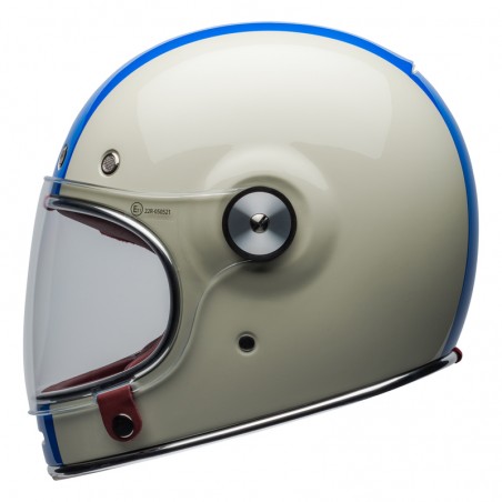 KASK BELL BULLITT COMMAND VINTAGE WHITE/OXBLOOD/BLUE S