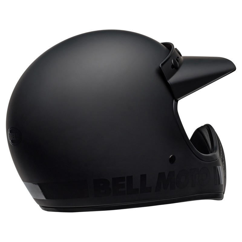 KASK BELL MOTO-3 BLACKOUT MATT/GLOSS BLACK XXL