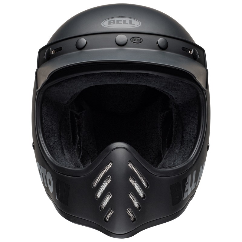 KASK BELL MOTO-3 BLACKOUT MATT/GLOSS BLACK XXL