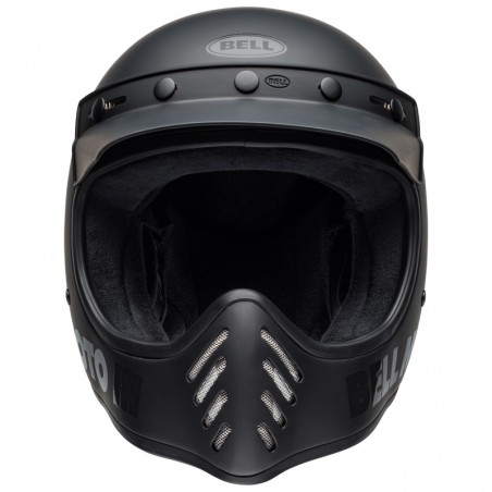 KASK BELL MOTO-3 BLACKOUT MATT/GLOSS BLACK XXL