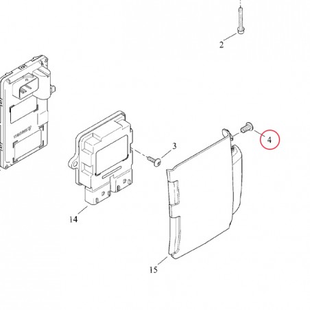 Śruba Torx OEM 2445